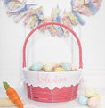 Load image into Gallery viewer, Personalized Easter Basket for Kids, Boys & Girls - Gift for Easter Made in USA