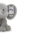 Load image into Gallery viewer, Personalized Graduation Elephant Stuffed Animal Class of 2024