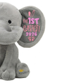 Load image into Gallery viewer, Personalized Elephant Stuffed Animal - My First Easter Elephant
