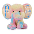 Load image into Gallery viewer, Personalized Elephant Stuffed Animal - Custom Birth Stats Announcement
