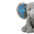 Load image into Gallery viewer, Personalized Elephant Stuffed Animal - Happy Easter Elephant
