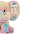 Load image into Gallery viewer, Personalized Elephant Stuffed Animal - Custom Birth Stats Announcement
