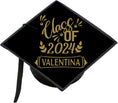 Load image into Gallery viewer, Personalized Graduation Teddy Bear 2024 - Class of 2024 Cap with Name
