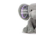 Load image into Gallery viewer, Personalized Graduation Elephant Stuffed Animal Class of 2024
