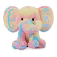 Load image into Gallery viewer, Personalized Elephant Stuffed Animal for Babies - Custom Rainbow Baby Keepsake
