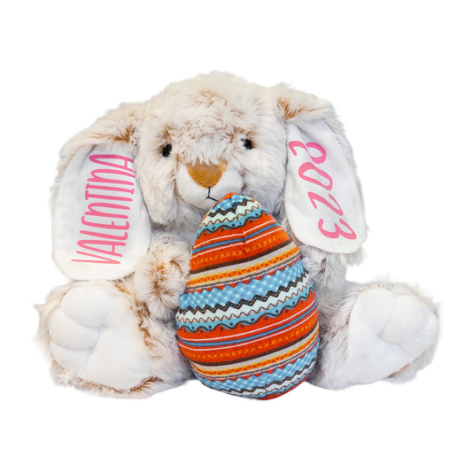 Personalized Stuffed Bunny Animal - 11.81 Inches