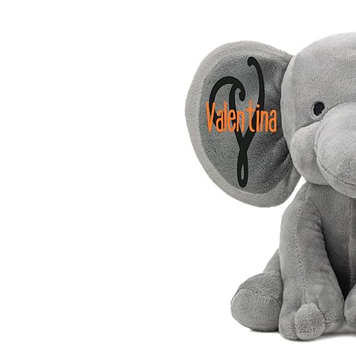 Halloween Day Personalized Elephant Stuffed Animal