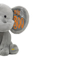 Load image into Gallery viewer, Personalized Elephant Stuffed Animal - My 1st Boo Halloween Day Elephant
