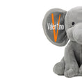 Load image into Gallery viewer, Personalized Elephant Stuffed Animal - Happy Halloween Day Elephant
