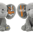 Load image into Gallery viewer, Personalized Elephant Stuffed Animal - My 1st Halloween Day Elephant
