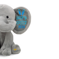 Load image into Gallery viewer, Personalized Elephant Stuffed Animal - Happy Easter Elephant
