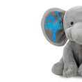 Load image into Gallery viewer, Personalized Elephant Stuffed Animal - Happy Easter Elephant
