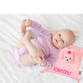 Load image into Gallery viewer, Personalized Rabbit Security Blanket for Babies 12"
