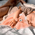 Load image into Gallery viewer, Personalized Teddy Bear Security Blanket for Babies 12"
