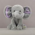 Load image into Gallery viewer, Personalized Elephant Stuffed Animal - My 1st Communion
