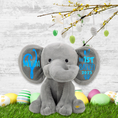 Load image into Gallery viewer, Personalized Elephant Stuffed Animal - My First Easter Elephant
